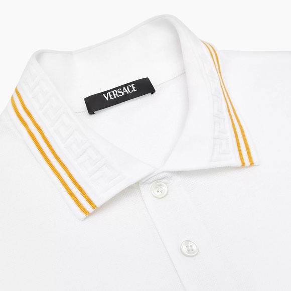 NWT Versace Medusa Pop Piqué Polo - Picture 3 of 11